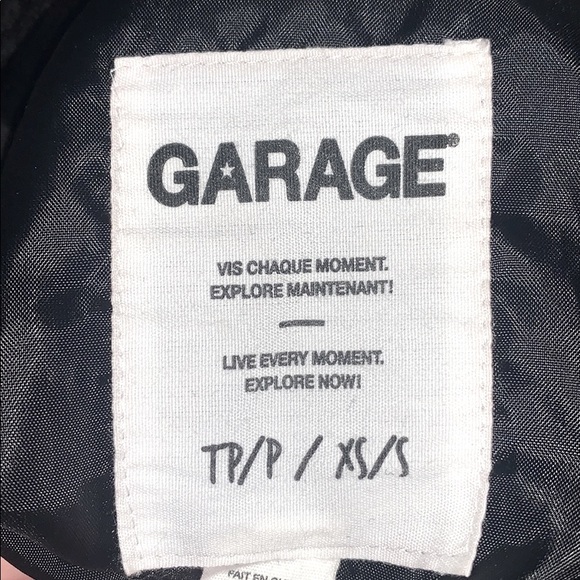 Garage black teddy jacket - Picture 3 of 3